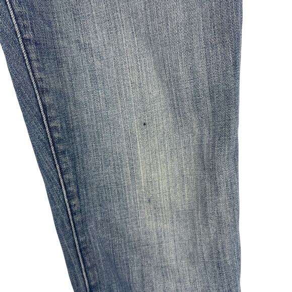 Ann Taylor LOFT Relaxed Skinny Crop Blue Jeans Size 26P - Picture 5 of 6